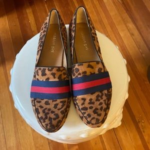 Like New Madden Girl Leopard Loafer